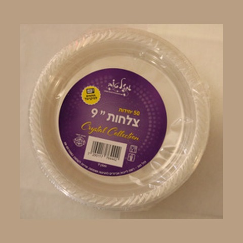 צלחות שקוף