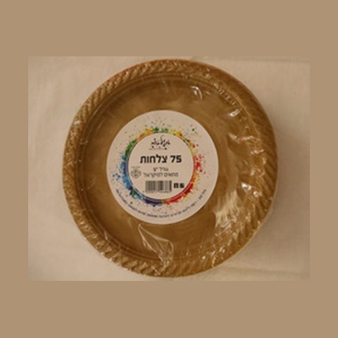 צלחות גדולות יח׳ 75